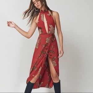 Reformation NWT Chai Dress in Mandarin - Rare!